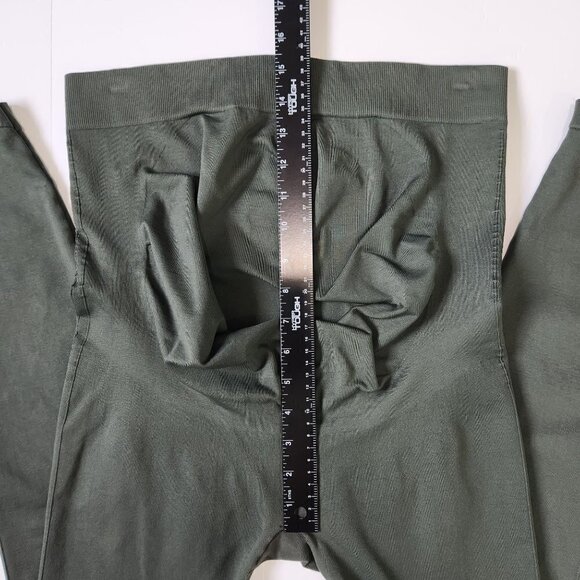 BLANQI Everyday Maternity Belly Support Seamless Leggings Size XL Green Tagless - Picture 6 of 8